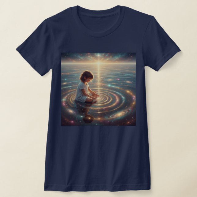 Child of the Infinite – Inner Child Reflection  T-Shirt (Ablage )