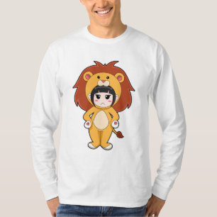 Child with Lion Costume T-Shirt