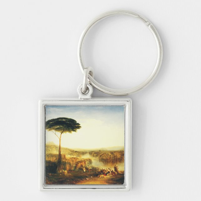 Childe Harold-Pilgerreise von Joseph Turner Schlüsselanhänger (Vorne)