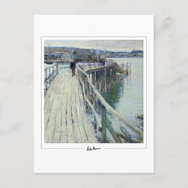 Childe Hassam #119-2 - Fine Art Postcard Postkarte (Vorderseite)