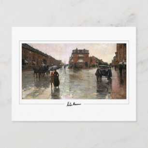Childe Hassam #17-2 - Carte postale d'art fin