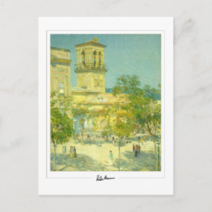 Childe Hassam #1-2 - Fine Art Postcard Postkarte