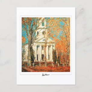 Childe Hassam #1 - Fine Art Postcard Postkarte
