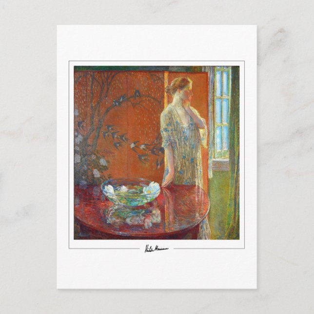 Childe Hassam #209 - Fine Art Postcard Postkarte (Vorderseite)