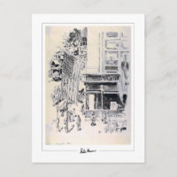 Childe Hassam #341-2 - Carte postale d'art fin