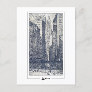 Childe Hassam #440 - Fine Art Postcard Postkarte