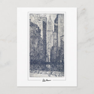 Childe Hassam #440 - Fine Art Postcard Postkarte