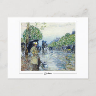 Childe Hassam #448-2 - Fine Art Postcard Postkarte