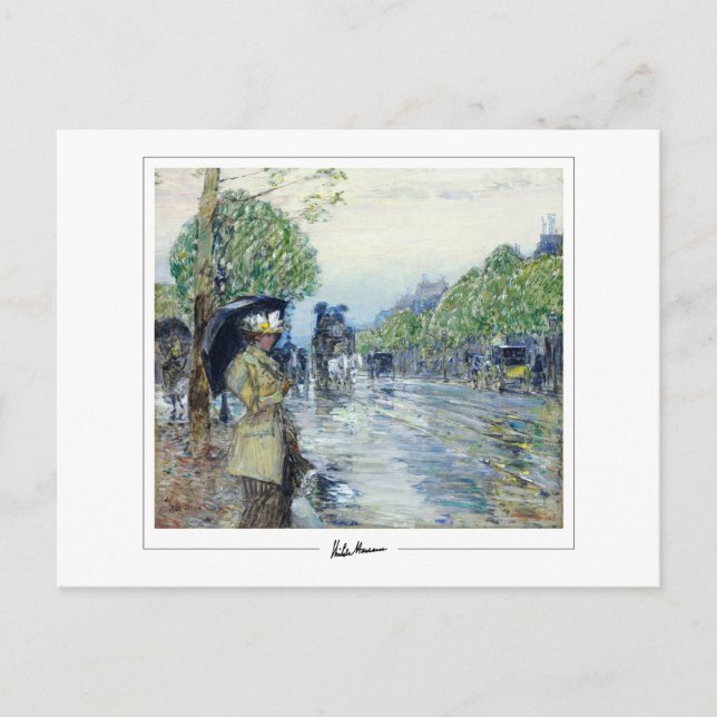 Childe Hassam #448-2 - Fine Art Postcard Postkarte (Vorderseite)