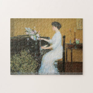 Childe Hassam - am Klavierpuzzlespiel