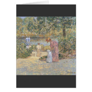 Childe Hassam - das Treppenhaus am Central Park