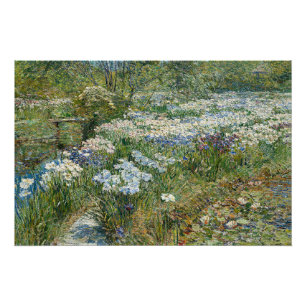 Childe Hassam - Der Wassergarten Poster