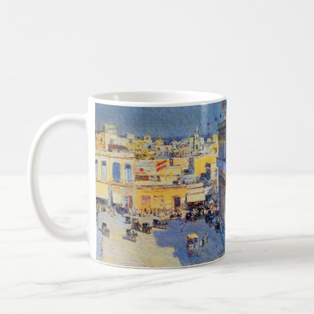Childe Hassam - Havana Kuba Kaffeetasse (Links)
