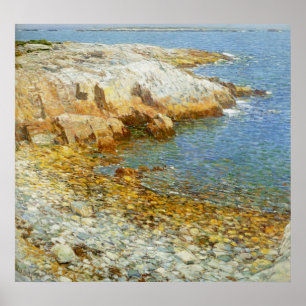Childe Hassam - 'Inseln der Massen, breite Bucht Poster
