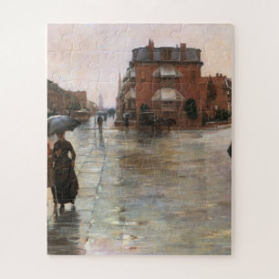 Childe Hassam - Regentag, Boston