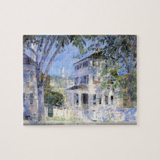 Childe Hassam - rue dans le puzzle de Portsmouth