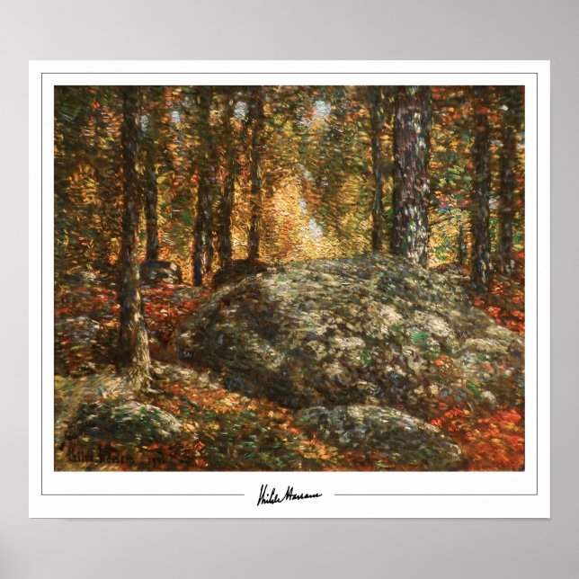 Childe Hassam Zedign Art Poster #11-2 (Vorne)