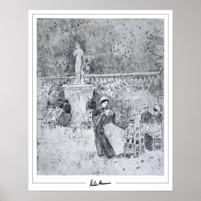 Childe Hassam Zedign Art Poster #148-2 (Vorne)