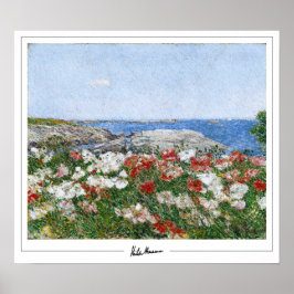 Childe Hassam Zedign Art Poster #193-2