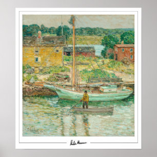 Childe Hassam Zedign Art Poster #24-2