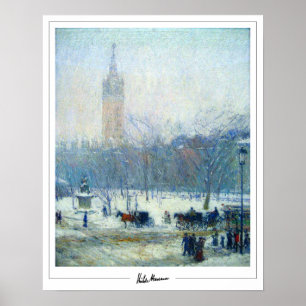 Childe Hassam Zedign Art Poster #35