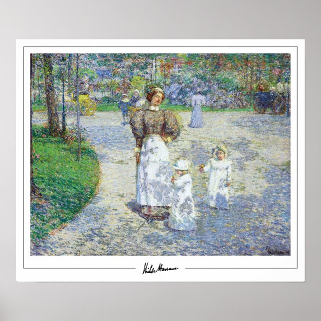Childe Hassam Zedign Art Poster #448 (Vorne)