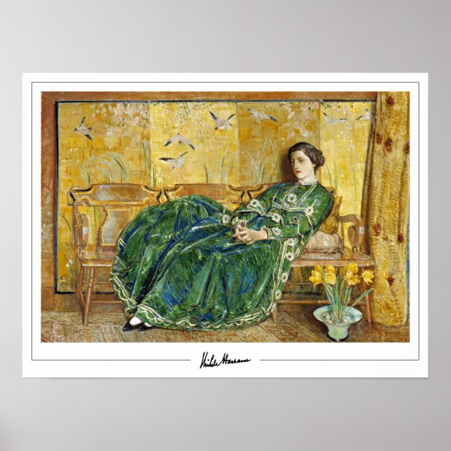 Childe Hassam Zedign Art Poster #58 (Vorne)