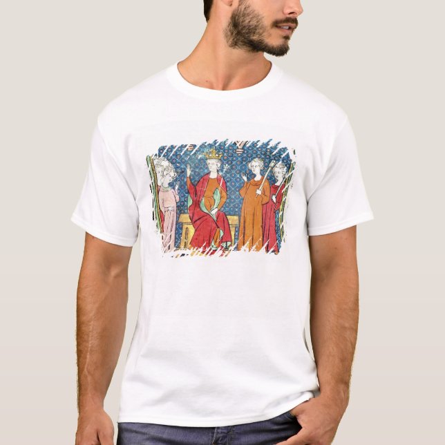 Childeric II, Merovingian König von Austrasia T-Shirt (Vorderseite)
