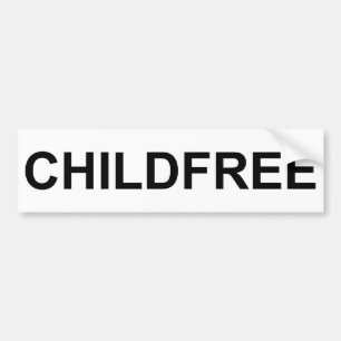 Childfree Autoaufkleber