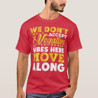 Childhood Cancer Awareness Motivation Yellow Ribbo T-Shirt