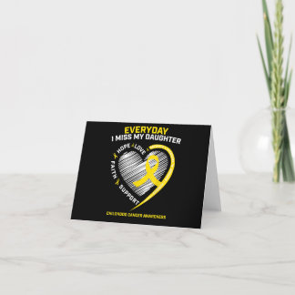 Childhood Cancer Awareness Shirts In Memory Of My Dankeskarte