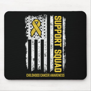 Childhood Cancer Support Squad Childhood Cancer Aw Mousepad