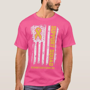 Childhood Cancer Support Squad Childhood Cancer Aw T-Shirt