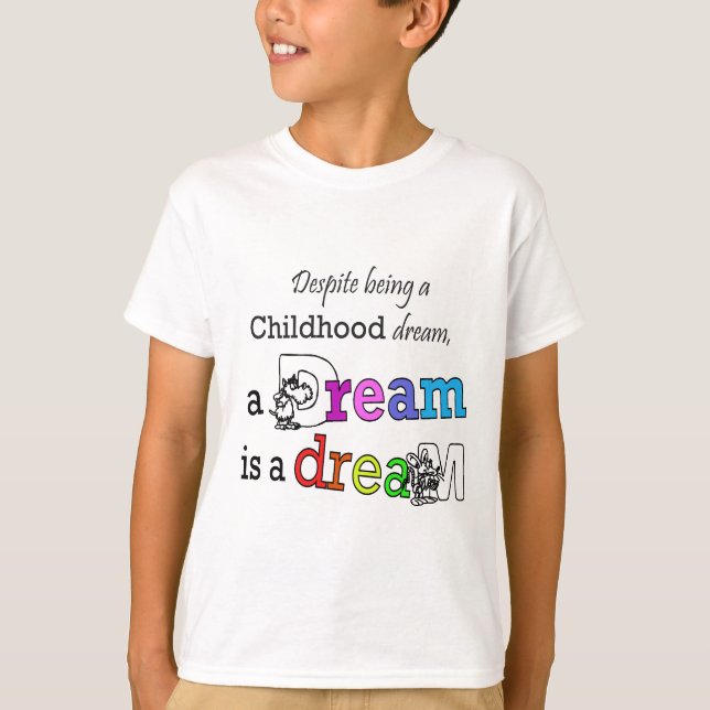 Childhood dream T-Shirt (kids) (Vorderseite)