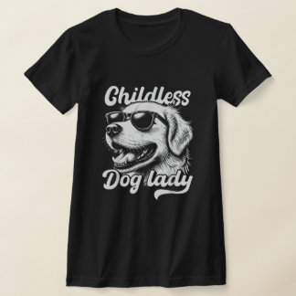Childless Dog Lady Kamala Harris 2024 T-Shirt