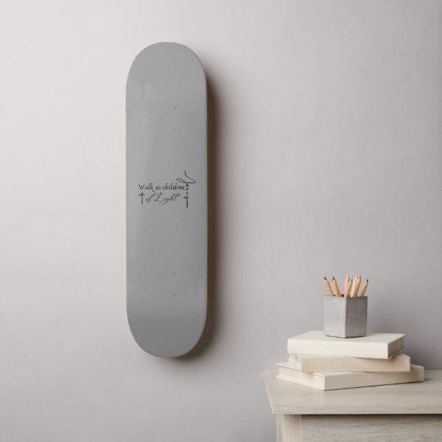 Children of Light Skateboard (Wandkunst)