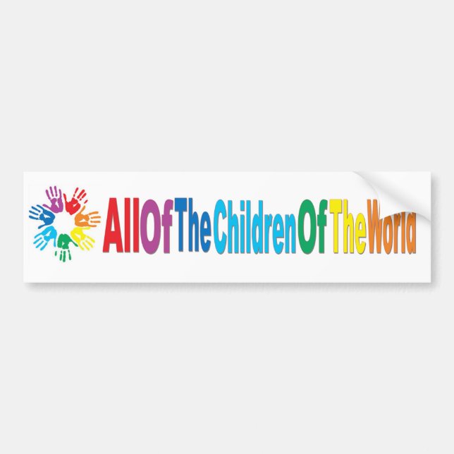 Children of the World Autoaufkleber (Vorne)