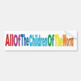 Children of the World Autoaufkleber