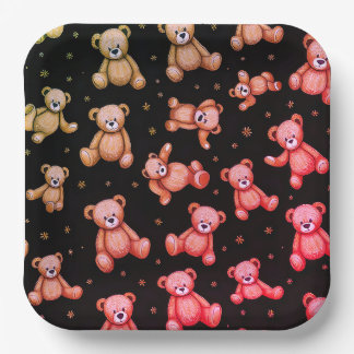 children paper plate pappteller