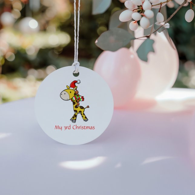 Children’s Giraffe Christmas Ornament (Von Creator hochgeladen)