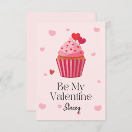 Children Valentine Be Mine Cupcake