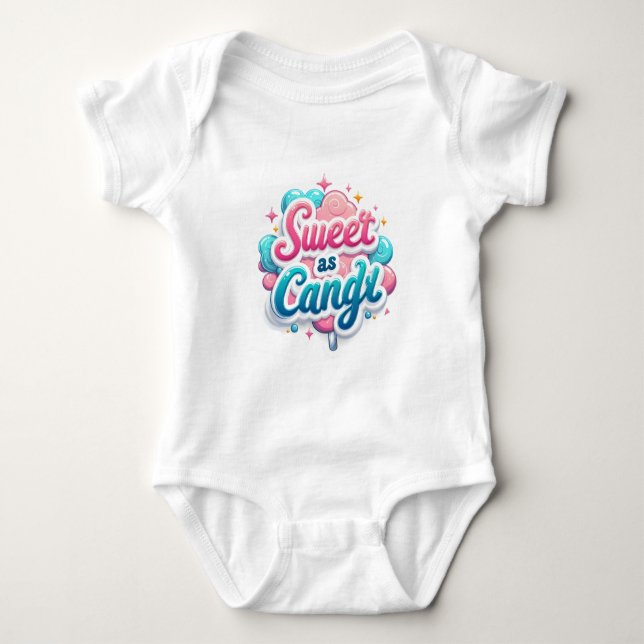 Children's bodysuit with a funny inscription baby strampler (Vorderseite)