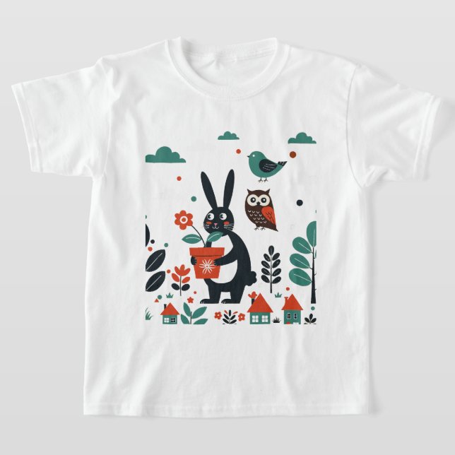 Children's illustration T-Shirt (Ablage )
