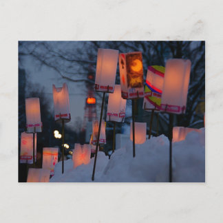 Childrens Lanterns Postkarte