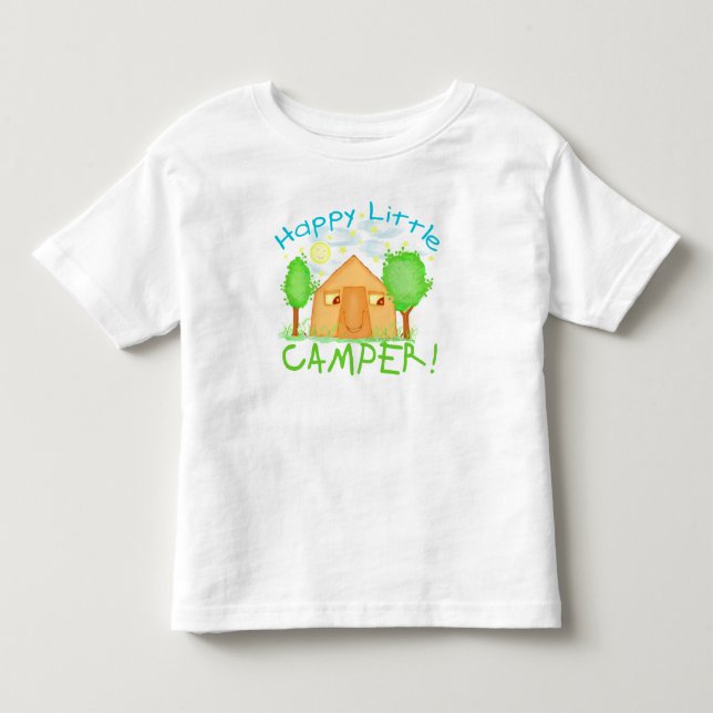 Childrens Summer Camping T - Shirt (Vorderseite)