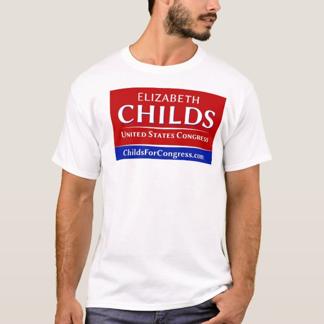 Childs pour le T-shirt des hommes du congrès (Devant)