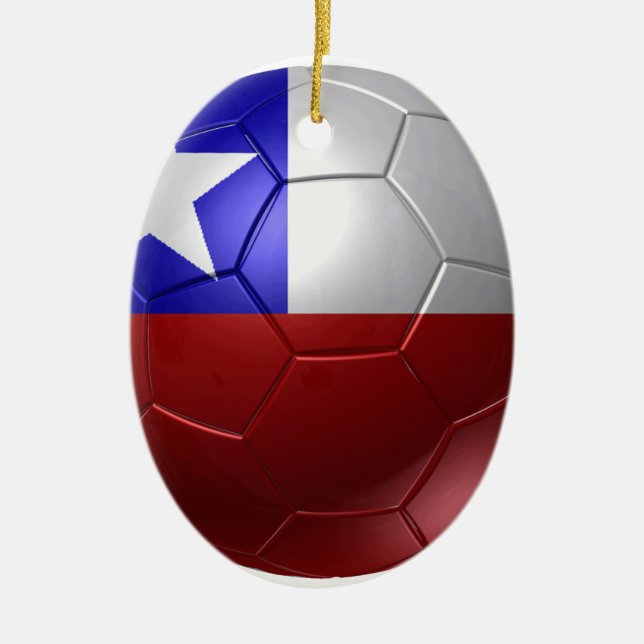 Chile-Ball Keramikornament (Vorne)