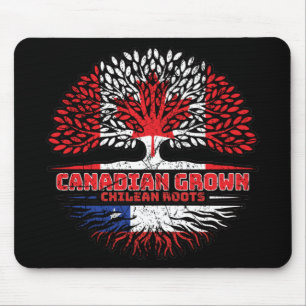 Chile Chilenische Kanadische Treuhandflagge Mousepad