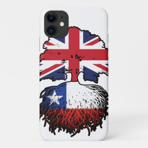 Chile Chillean British UK Tree Roots Flag Case-Mate iPhone Hülle
