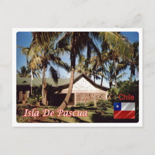 Chile - Easter Island - Hanga roa - Postkarte